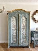 Antique French Pine Rustic Cabinet image 7