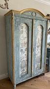 Antique French Pine Rustic Cabinet image 8