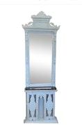 Antique Victorian Hall Mirror image 1