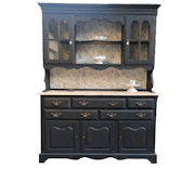 Elegant Colonial Style Hutch image 1