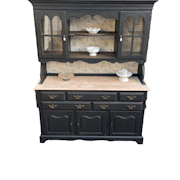 Elegant Colonial Style Hutch image 2