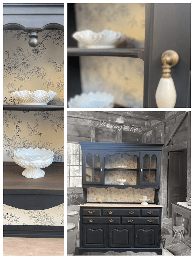 Elegant Colonial Style Hutch image 5