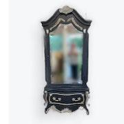 Nicolette Black/Gold Armoire from Horchow and Neiman Marcus image 1