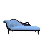 19th century Neoclassical French Empire Swan Chaise Lounge image 6