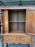 Berky and Gay 1920’s Jacobean cabinet image 4