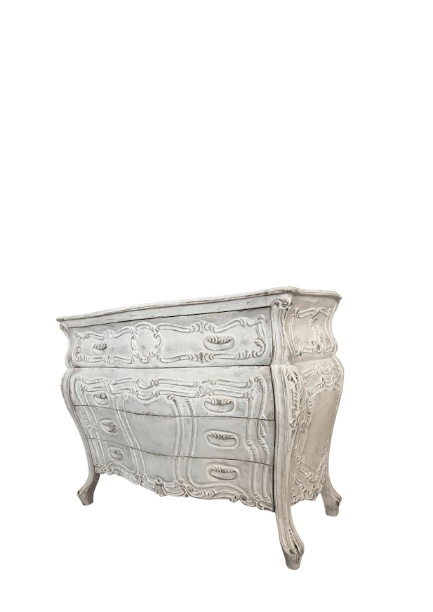 Carved Bombay Chest image 2
