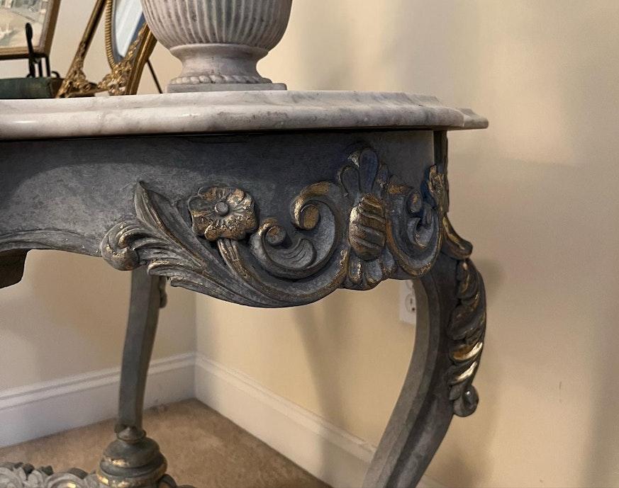 Antique French Rococo Style Table image 3