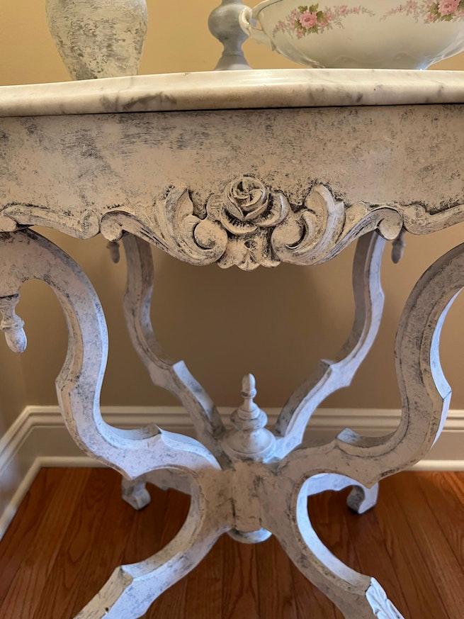 Marble Top Parlor Table image 4