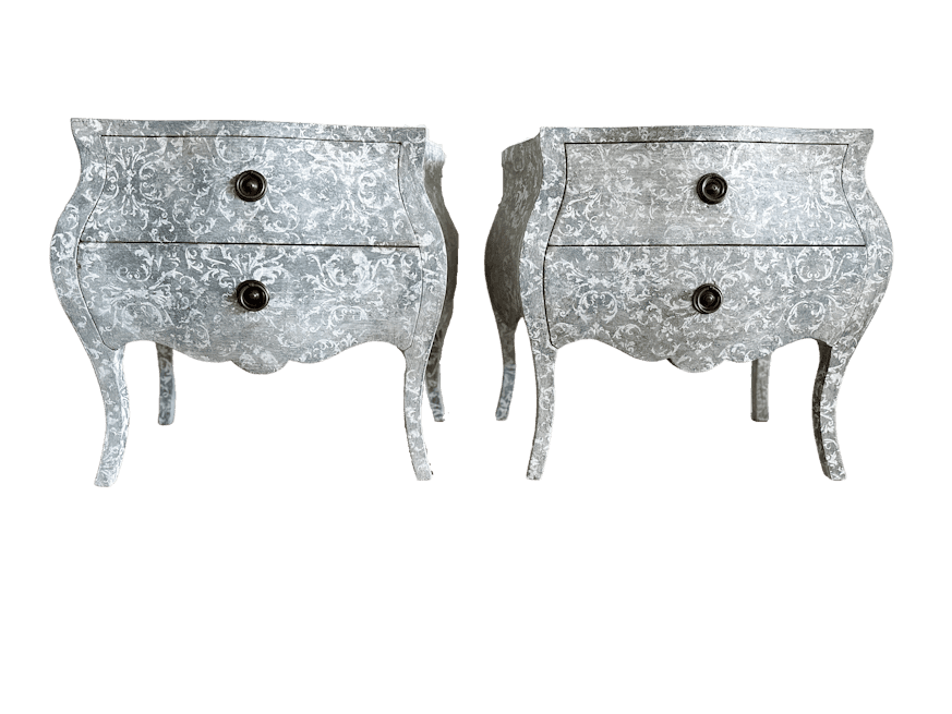 French Style Nightstands - Pair image 1