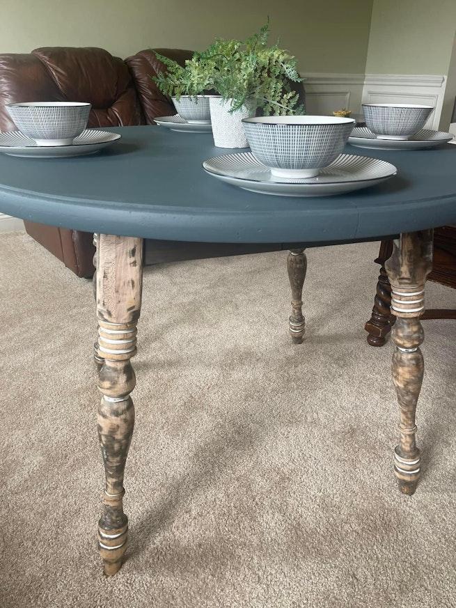 Rustic Round Table image 1