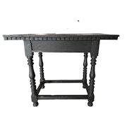 19th century Spanish Style Occasional Table Black image 8