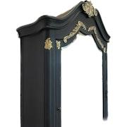 Nicolette Black/Gold Armoire from Horchow and Neiman Marcus image 6