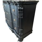"Black Beauty" Ornately Carved Chest of Drawers image 3