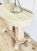 Antique Bleached Finish Entry table image 3