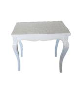 Venetian Plaster top accent table image 1