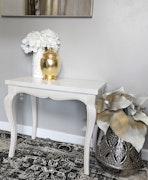 Venetian Plaster top accent table image 2