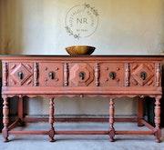 Rustic Patina Style Buffet Table image 2