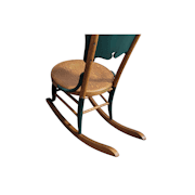 Antique Oak Petite Rocking Chair image 3