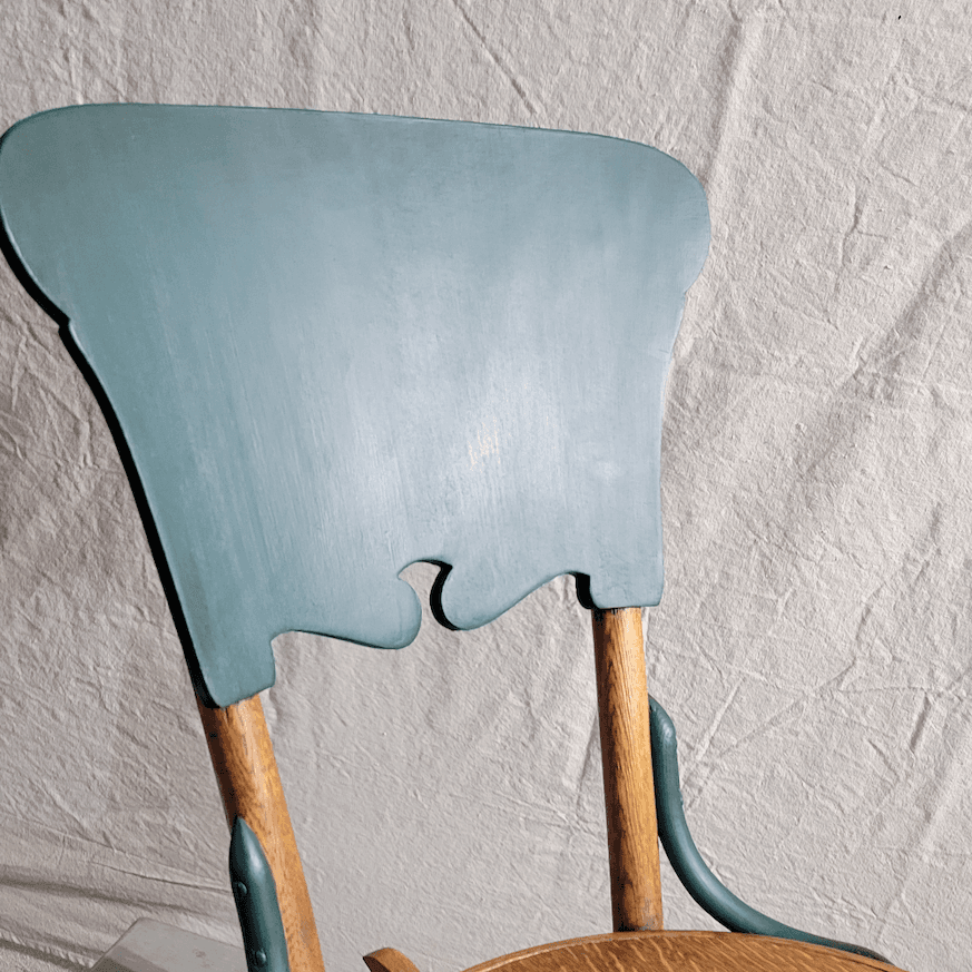 Antique Oak Petite Rocking Chair image 4