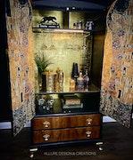Klimt Inspired Drinks Cabinet image 4