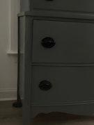 Contemporary Chest of Drawers Gray Mildly Distressed image 4