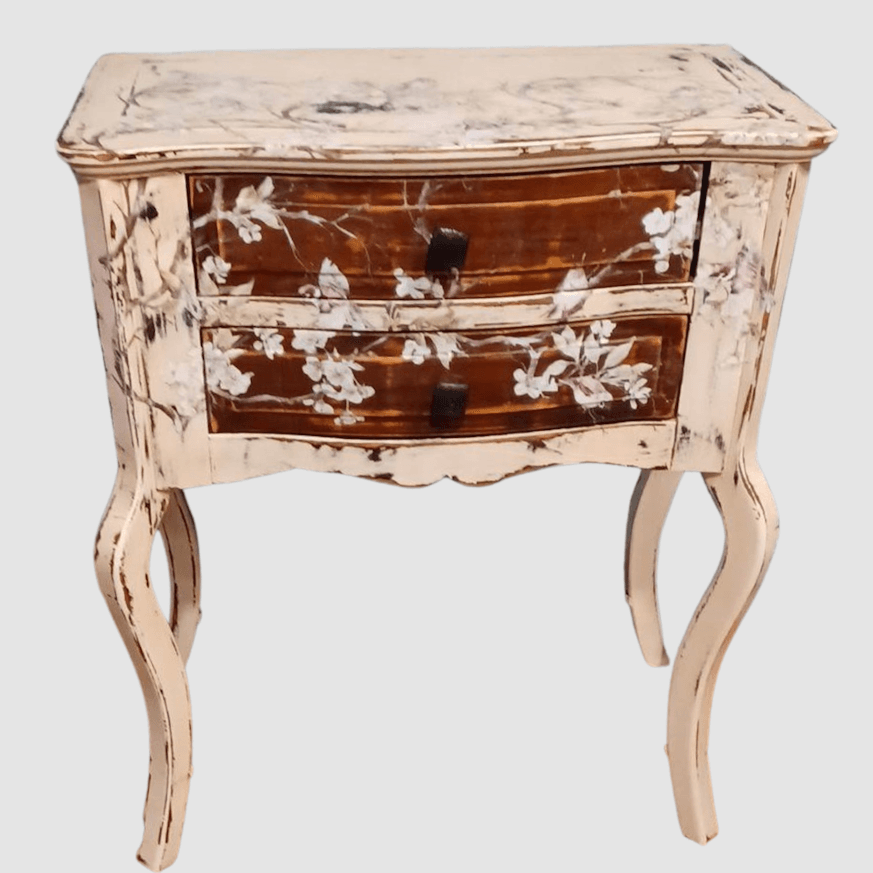Two Drawer Accent Table Cabinet image 1
