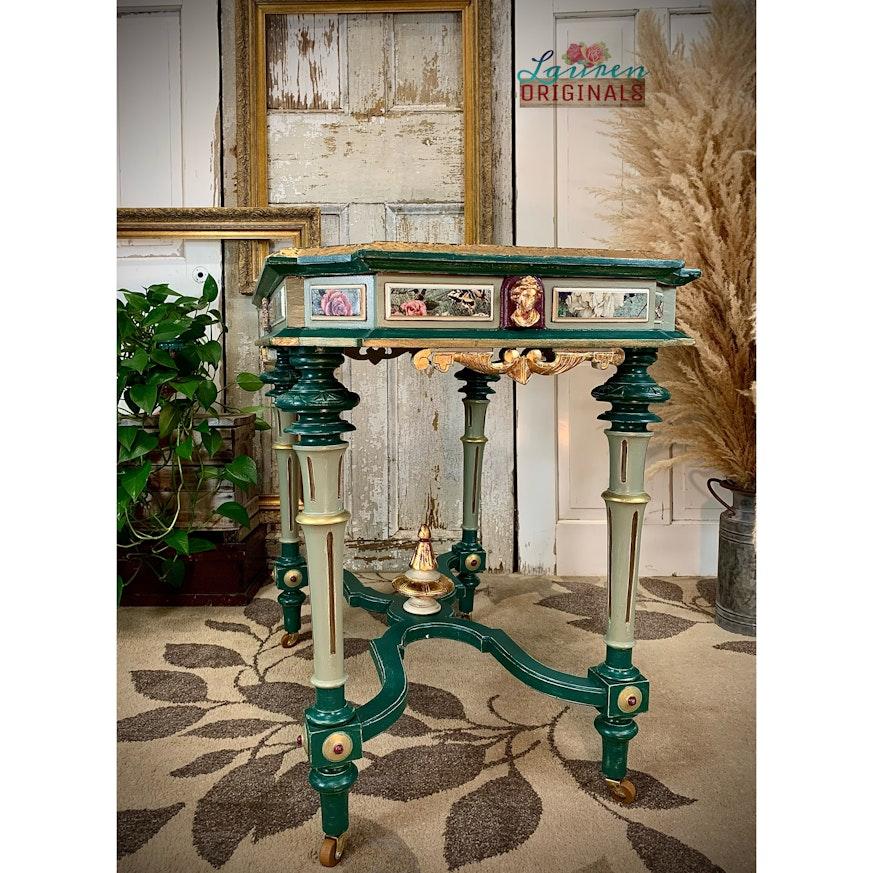Antique Victorian Eastlake Side Table image 8