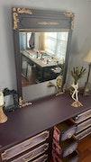 Dresser with matching mirror image 8