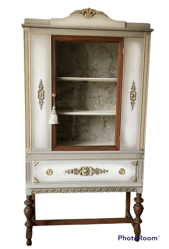 Elegant Vintage Cabinet image 1