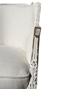 Upholstered Antique Chair image 3