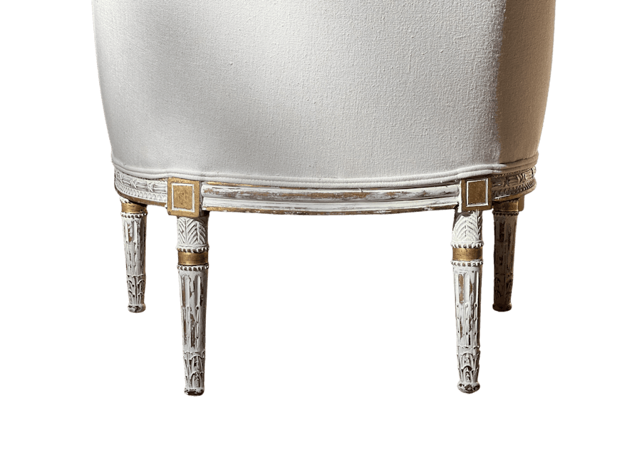 Upholstered Antique Chair image 5