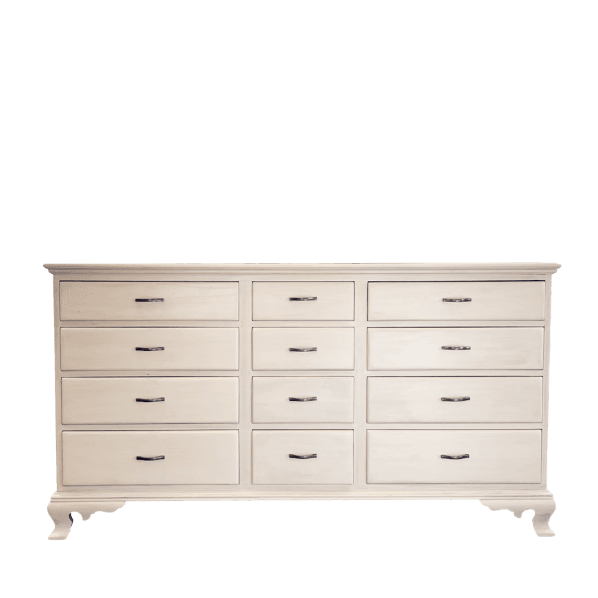 12-Drawer Cherry Dresser by Continental Furniture Co. image 1