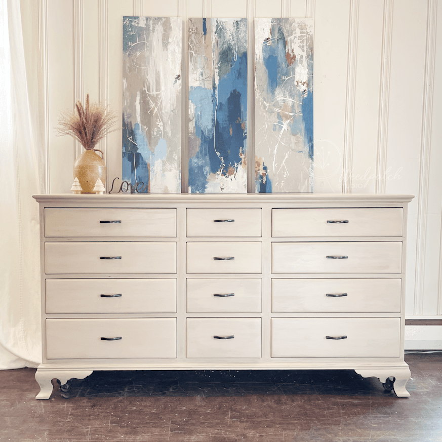 12-Drawer Cherry Dresser by Continental Furniture Co. image 2