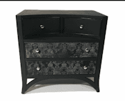 Black Lace Small Dresser image 1