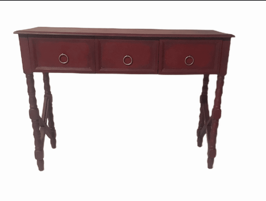 Red Console Table image 1