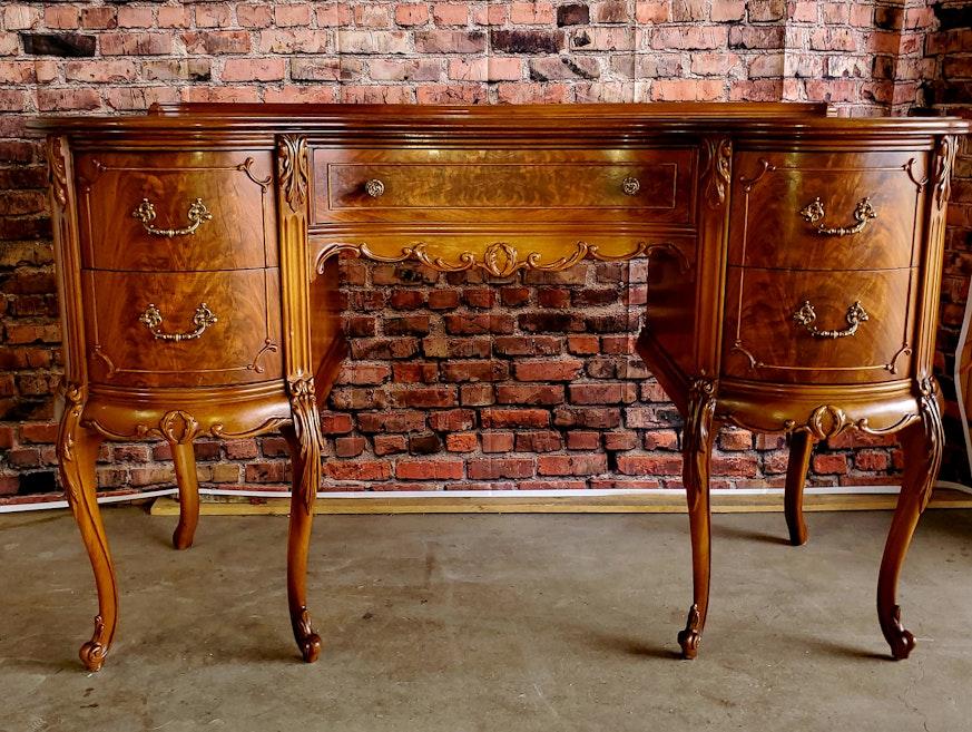 Stunning Louis XV Style French provincial desk image 14