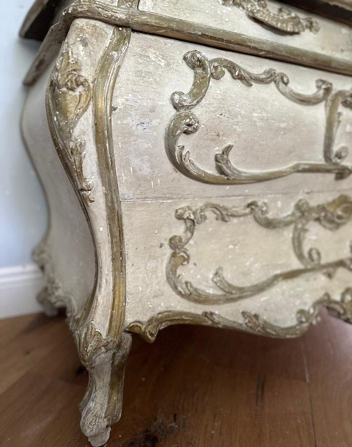Mid Century French Rococo Style Armoire image 4