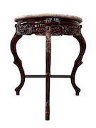 Ornate Carved Marble Console Table image 1