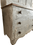 Rustic 19th Century Secretary Bookcase image 5