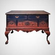 Bold and elegant Queen Anna style chest buffet image 11