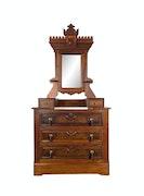Antique 19th Century Gentleman’s Chest of Drawers image 1