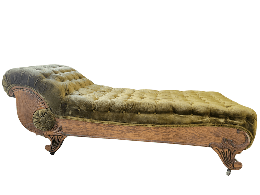 1900s Fainting Couch image 1
