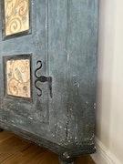 Painted French Pine Corner Cabinet image 7