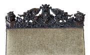 Jacobean Style Carved Throne Chair image 2