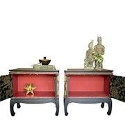 Lane Chinoiserie Style Side Tables image 4