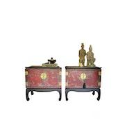 Lane Chinoiserie Style Side Tables image 5