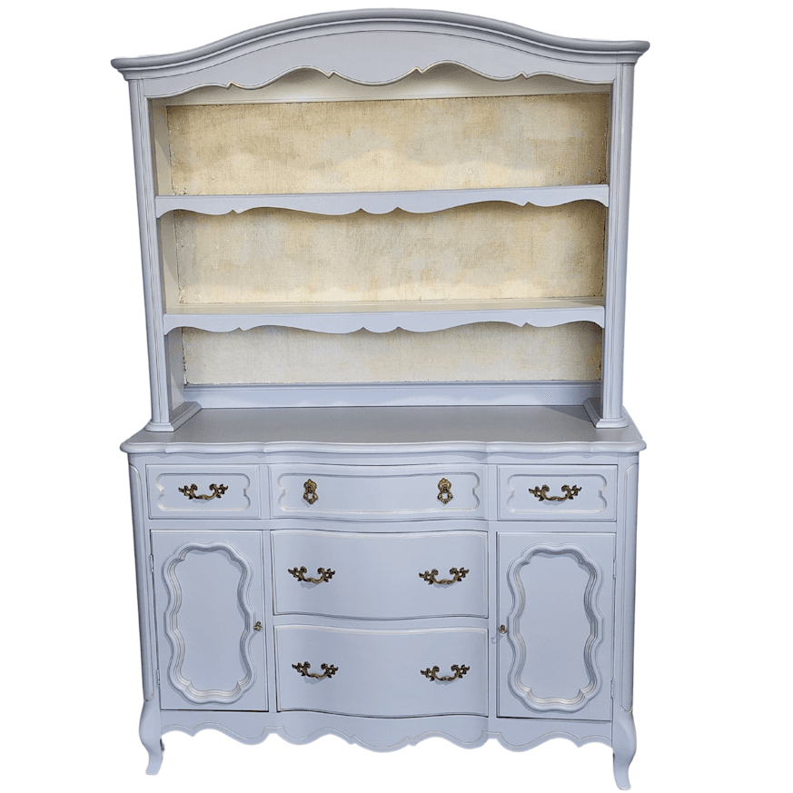 Gray Hutch with Jute and Gesso Wallpaper image 1