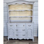Gray Hutch with Jute and Gesso Wallpaper image 3