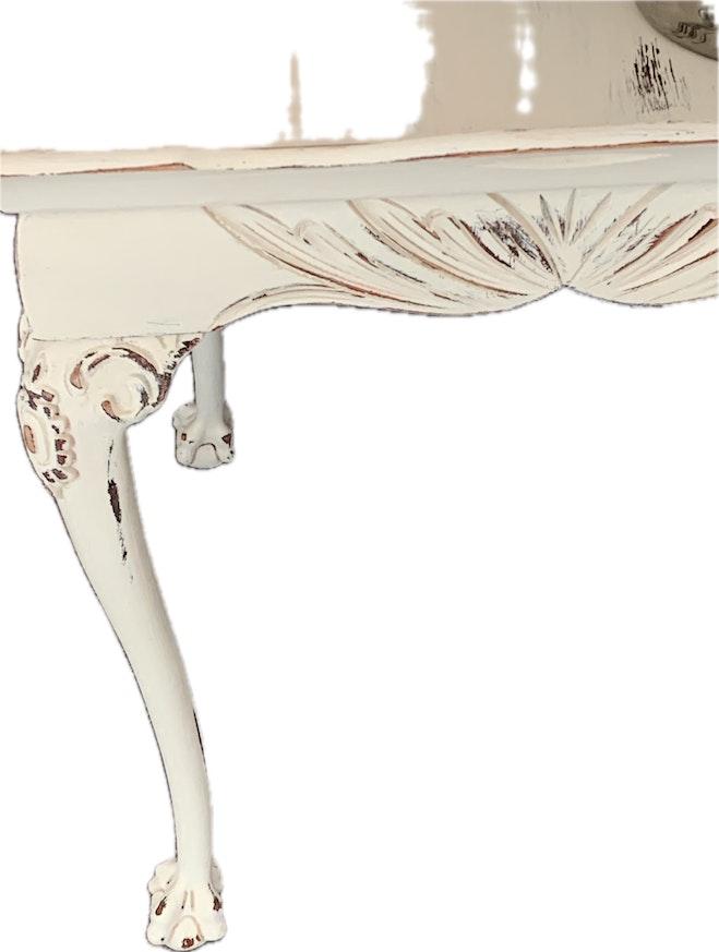 Vintage side table - Shbby Chic image 5