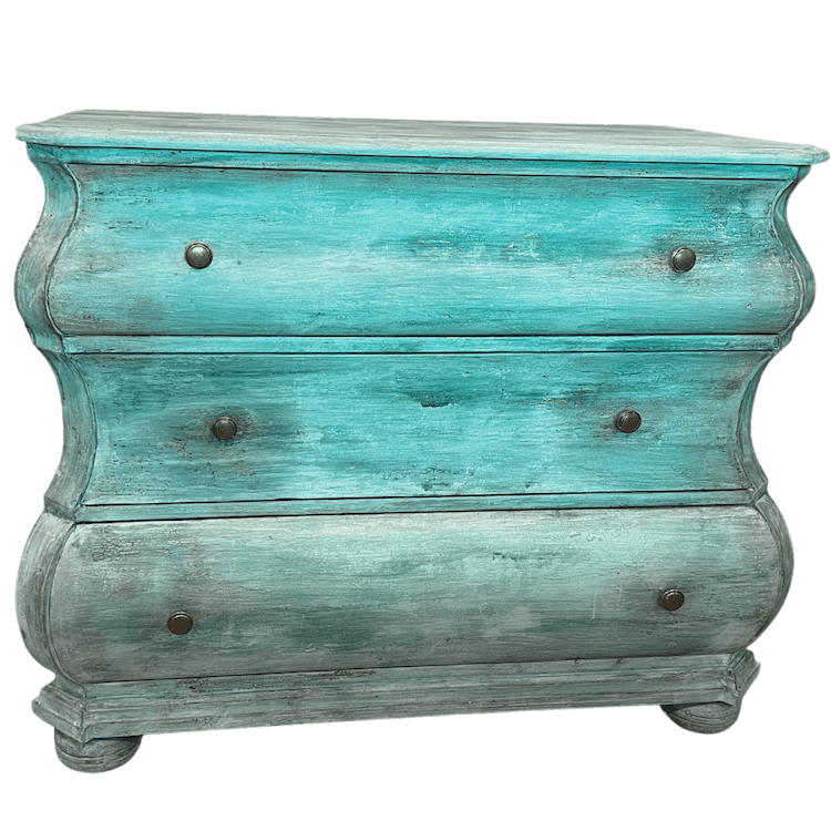 Dutch Style Bombe Commode Chest